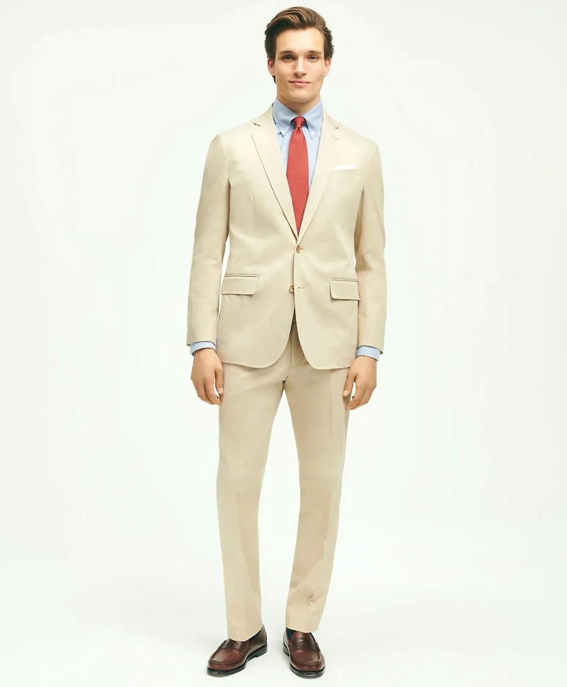 Classic Fit Cotton Stretch Suit Jacket