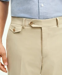 Classic Fit Stretch Cotton Suit Pants