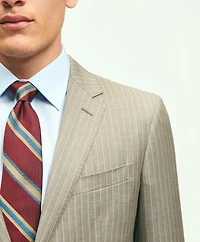 Slim Fit Wool Pinstripe 1818 Suit