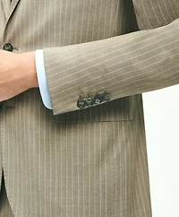 Slim Fit Wool Pinstripe 1818 Suit
