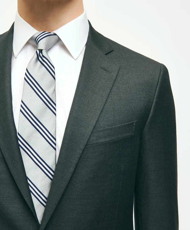 Classic Fit Wool Tic 1818 Suit