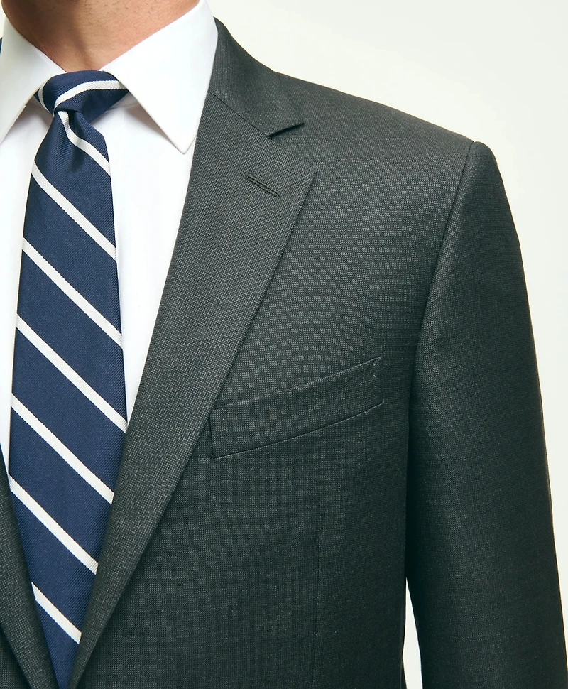 Traditional Fit Wool Tic 1818 Suit
