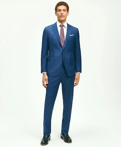 Slim Fit Wool Sharkskin 1818 Suit