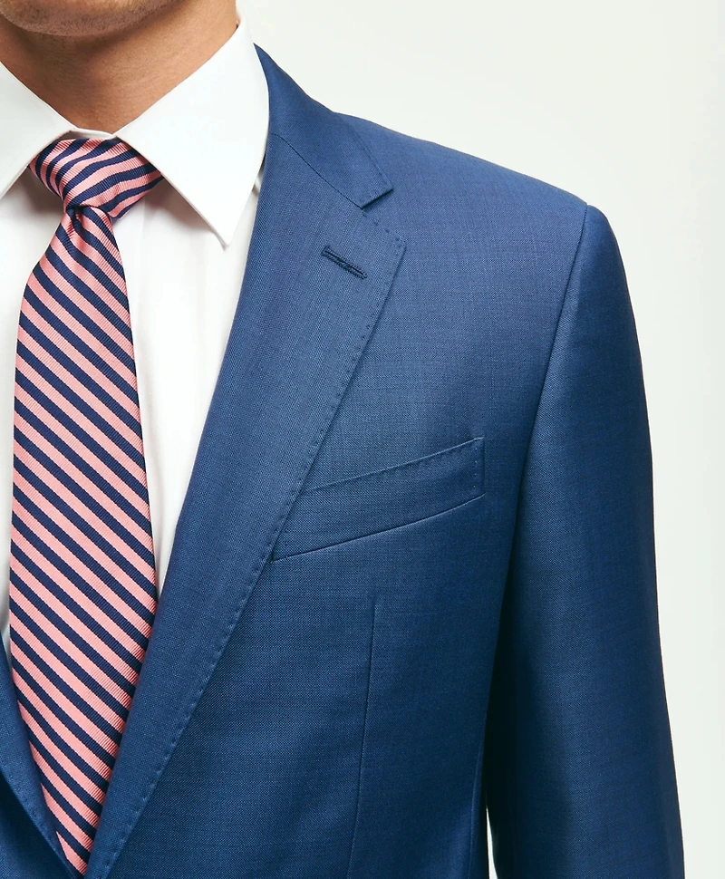 Slim Fit Wool Sharkskin 1818 Suit