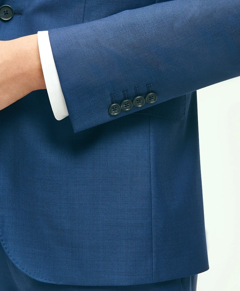 Slim Fit Wool Sharkskin 1818 Suit