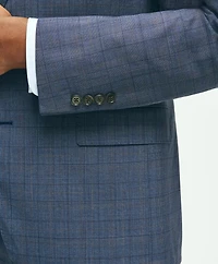Classic Fit Wool Checked 1818 Suit