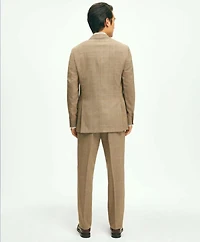 Classic Fit Wool Checked 1818 Suit