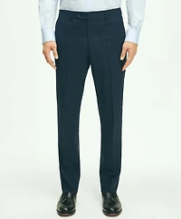 Brooks Brothers Explorer Collection Classic Fit Wool Checked Suit Pants