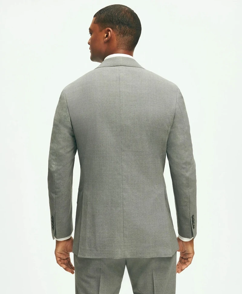 Brooks Brothers Explorer Collection Classic Fit Wool Pinstripe Suit Jacket