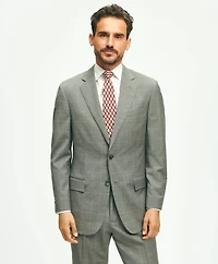 Traditional Fit 1818 Windowpane Suit Wool