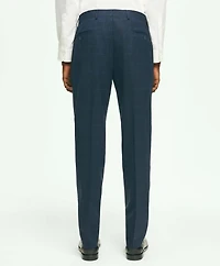 Brooks Brothers Explorer Collection Slim Fit Wool Checked Suit Pants