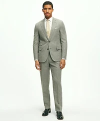 Classic Fit 1818 Houndstooth Suit Linen-Wool Blend