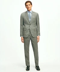 Slim Fit 1818 Windowpane Suit Wool