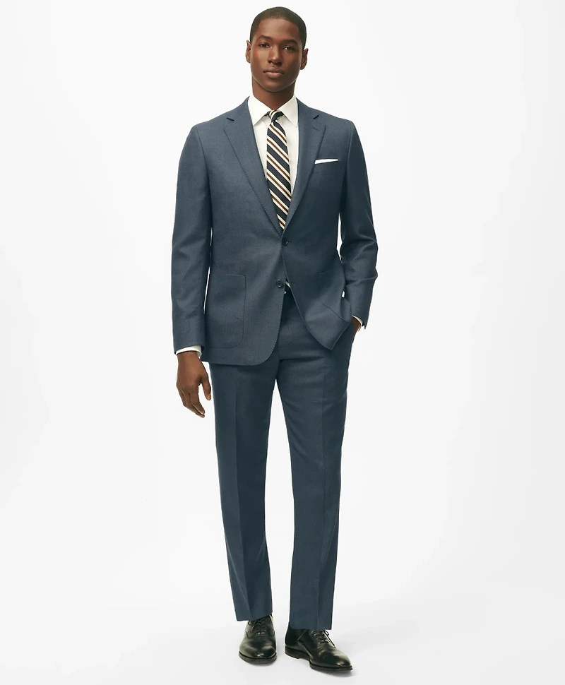 Brooks Brothers Explorer Collection Classic Fit Wool Nailhead Suit Jacket
