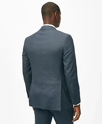 Brooks Brothers Explorer Collection Classic Fit Wool Nailhead Suit Jacket