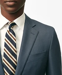 Brooks Brothers Explorer Collection Classic Fit Wool Nailhead Suit Jacket