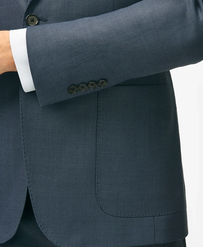 Brooks Brothers Explorer Collection Slim Fit Wool Nailhead Suit Jacket
