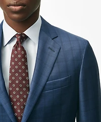 American-Made Classic Fit Multi-Checked 1818 Suit