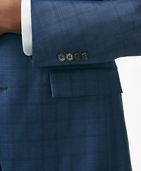 American-Made Classic Fit Multi-Checked 1818 Suit