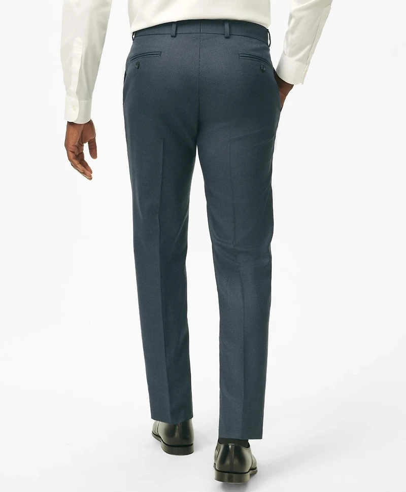 Brooks Brothers Explorer Collection Classic Fit Wool Nailhead Suit Pants