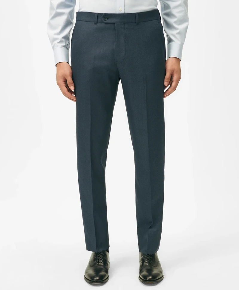 Brooks Brothers Explorer Collection Slim Fit Wool Nailhead Suit Pants