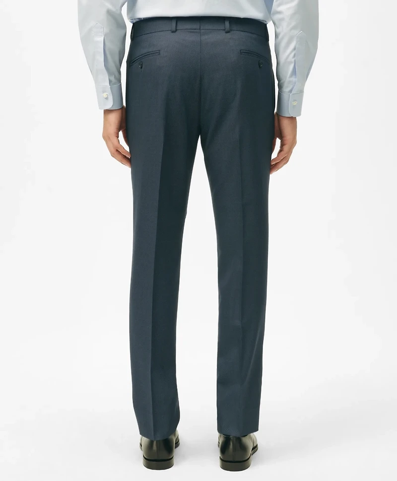 Brooks Brothers Explorer Collection Slim Fit Wool Nailhead Suit Pants
