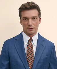 American-Made Slim Fit Multi Checked 1818 Suit