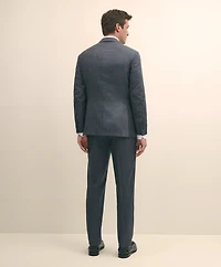 Slim Fit Wool Windowpane 1818 Suit