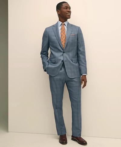 Classic Fit Wool Overcheck 1818 Suit