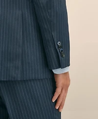 Classic Fit Wool Pinstripe 1818 Suit
