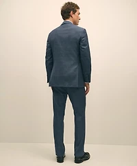 Classic Fit Wool Blue Check 1818 Suit