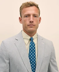 Classic Fit Cotton Seersucker 1818 Suit