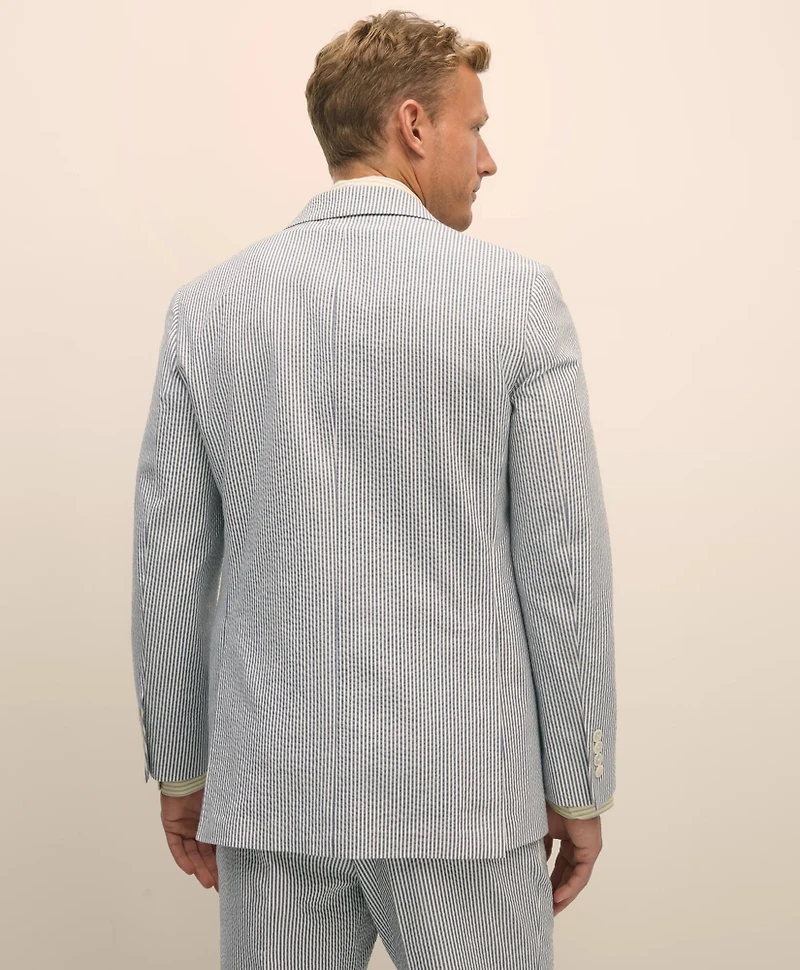 Classic Fit Cotton Seersucker 1818 Suit