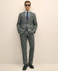 Brooks Brothers Explorer Collection Classic Fit Wool Check Suit Jacket