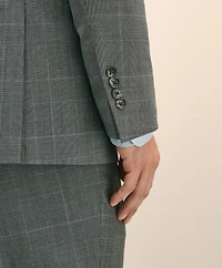 Brooks Brothers Explorer Collection Classic Fit Wool Check Suit Jacket