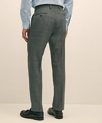 Brooks Brothers Explorer Collection Classic Fit Wool Check Suit Pants