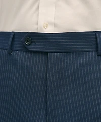 Brooks Brothers Explorer Collection Classic Fit Wool Pinstripe Suit Pants
