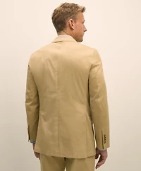 Classic Fit Stretch Cotton Twill Suit Jacket