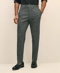 Brooks Brothers Explorer Collection Slim Fit Wool Check Suit Pants