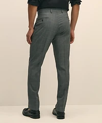 Brooks Brothers Explorer Collection Slim Fit Wool Check Suit Pants