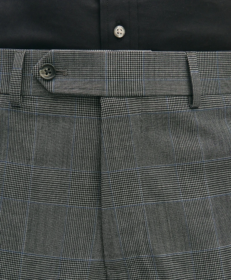 Brooks Brothers Explorer Collection Slim Fit Wool Check Suit Pants