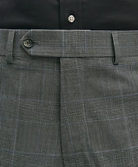 Brooks Brothers Explorer Collection Slim Fit Wool Check Suit Pants