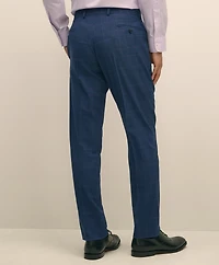 Brooks Brothers Explorer Collection Slim Fit Wool Check Suit Pants