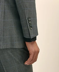Brooks Brothers Explorer Collection Slim Fit Wool Check Suit Jacket