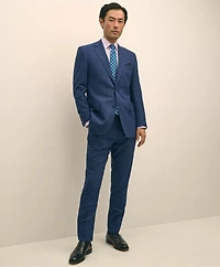 Brooks Brothers Explorer Collection Slim Fit Wool Check Suit Jacket