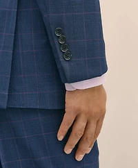 Brooks Brothers Explorer Collection Slim Fit Wool Check Suit Jacket