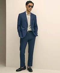 Brooks Brothers Explorer Collection Slim Fit Wool Pinstripe Suit Jacket