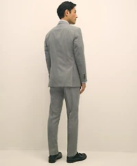 Slim Fit Wool Mini Houndstooth 1818 Suit