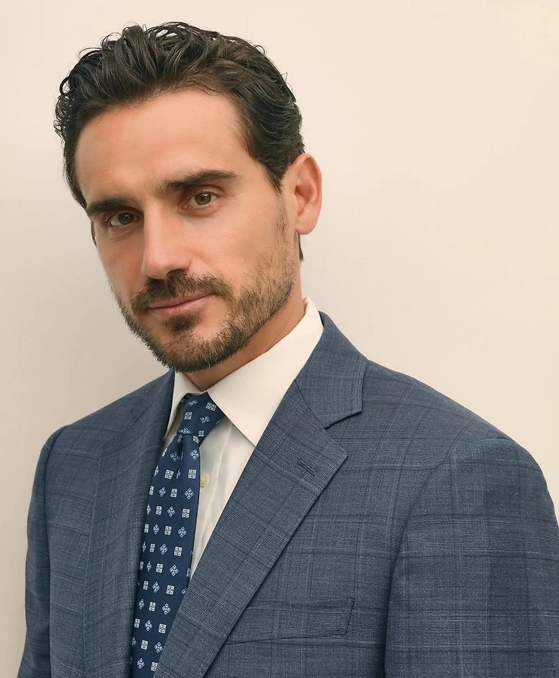 Traditional Fit Wool Check 1818 Suit