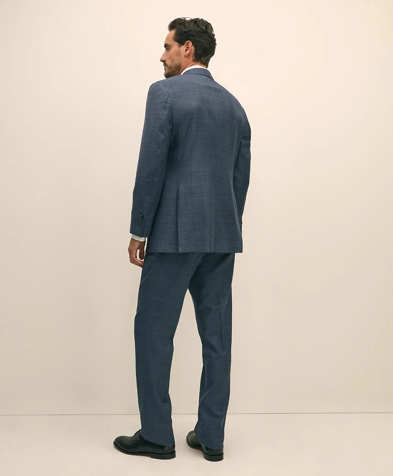 Traditional Fit Wool Check 1818 Suit